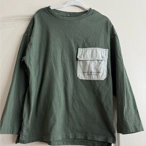 Zara long sleeve shirt size 4-5
